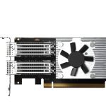 QNAP Dual-port 100 Gbe Network Expansion Card With Intel® Ethernet Controller E810. () (QXG-100G2SF-E810)