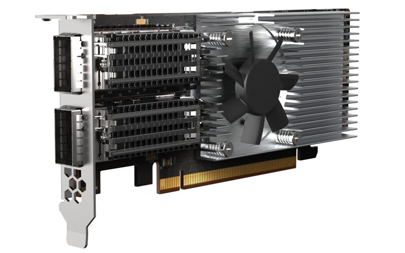 QNAP dual-port QXG-100G2SF-E810 100 GbE network expansion card with Intel® Ethernet Controller E810. (QXG-100G2SF-E810) - Image 5