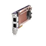 QNAP Qm2 Series , 2 X Pcie 2280 M.2 Ssd Slots, Pcie Gen3 X 4 , 2 X Intel I225lm 2.5gbe Nbase-t Port (QM2-2P2G2T)