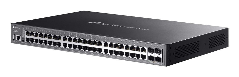 TP-Link SG5452XMPP Omada 48-Port Gigabit Stackable Lite L3 Managed PoE++ Switch with 4× 10G Slots - Image 3