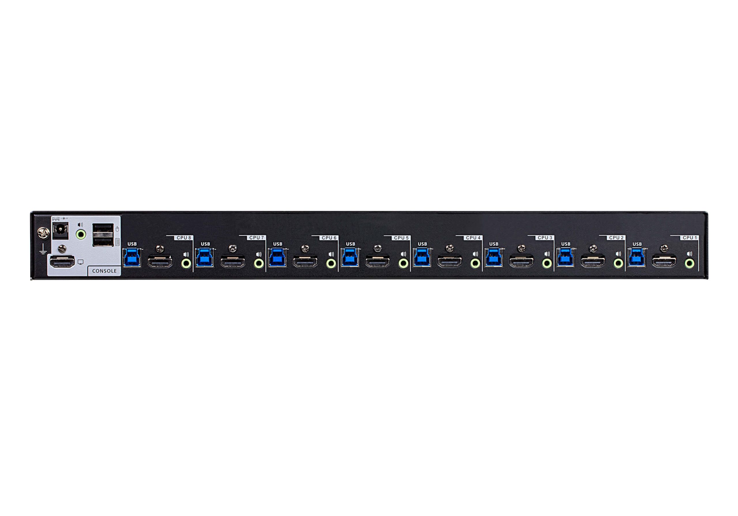 Aten 8-Port USB 3.0 4K HDMI KVM Switch, Port Selection: OSD,Hotkey, Pushbutton, RS-232 Commands - Image 3