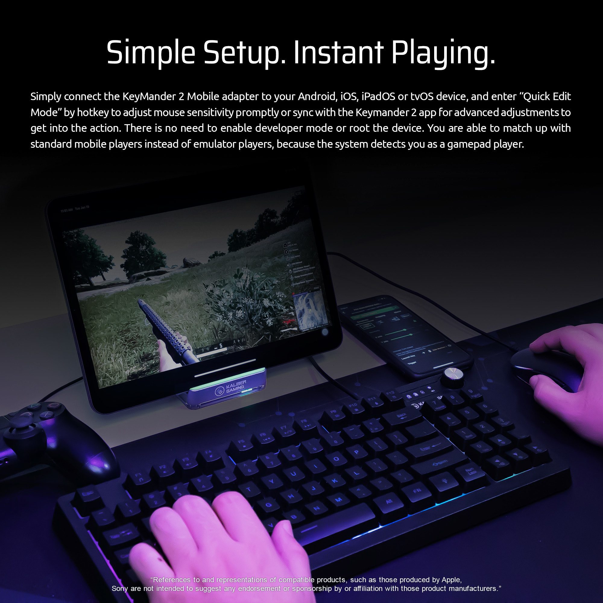 IOGEAR KEYMANDER 2 MOBILE KEYBOARD/MOUSE ADAPTER - Image 8