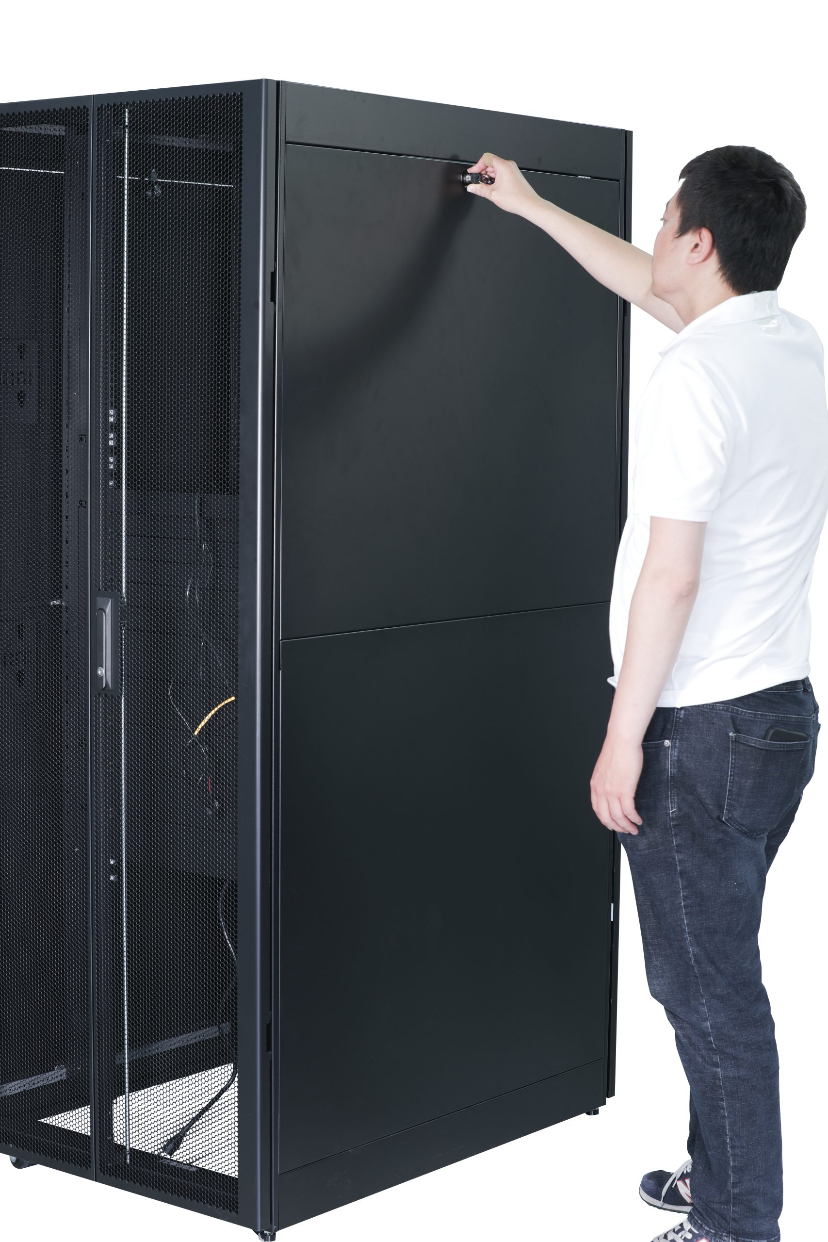 Easy Rack 600mm/42U/800mm with Roof Side - Image 5