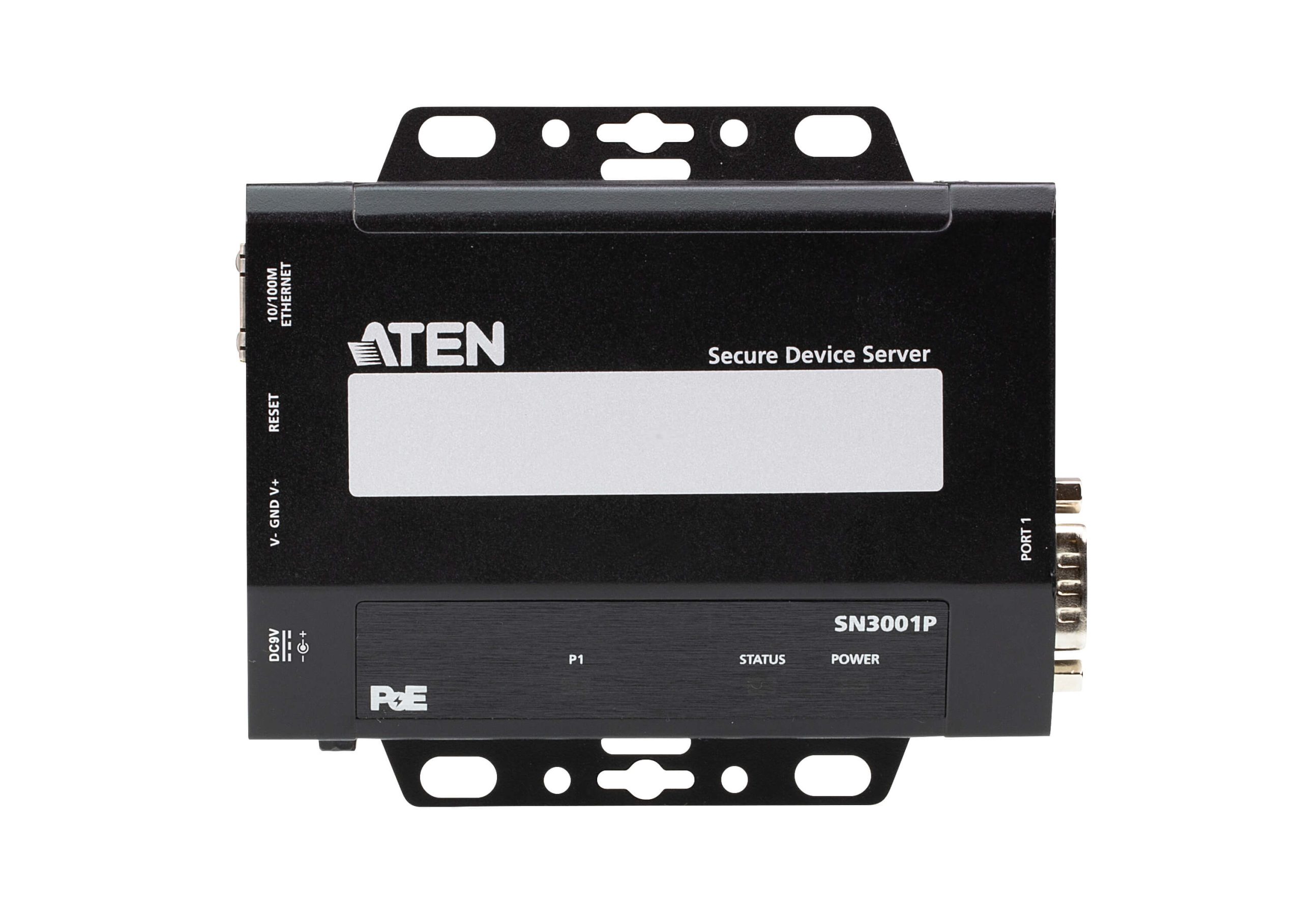 Aten SN3001P 1-Port RS-232 Secure Device Server with PoE, Secured operation modes, Local & remote authentication and login, Third-party authenticati - Image 4