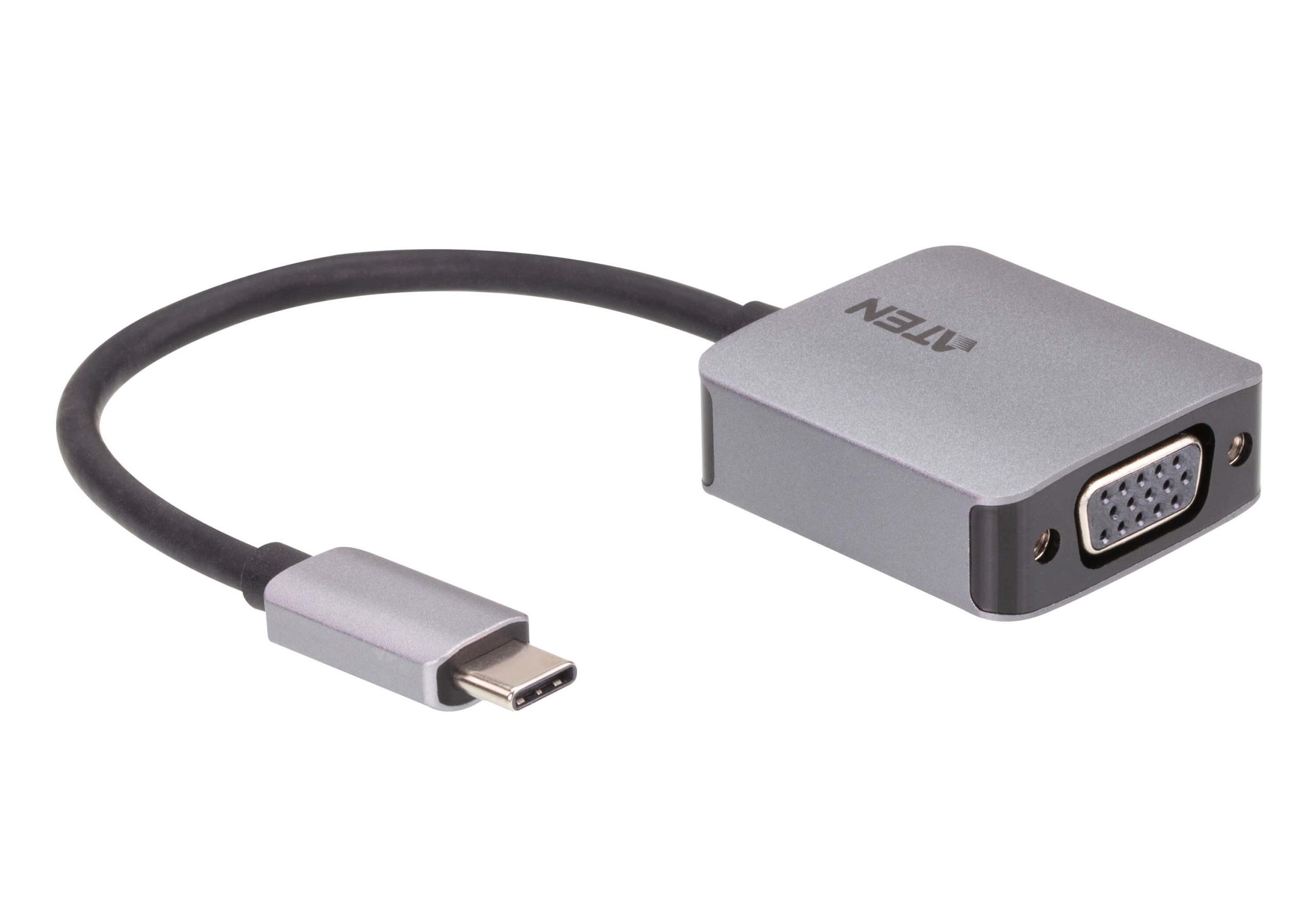 Aten USB-C to VGA Adapter, aluminium housing - Image 2