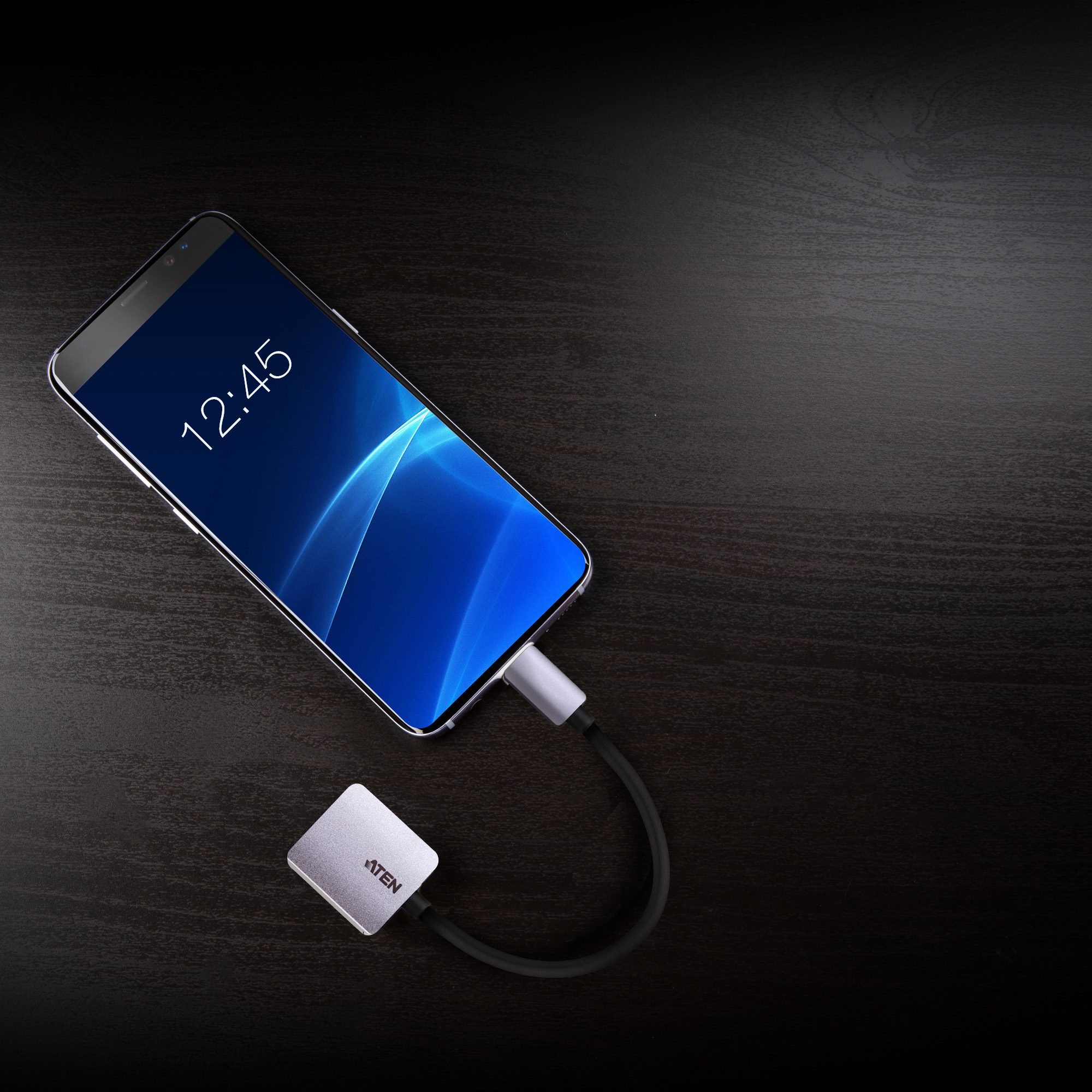 Aten USB-C to VGA Adapter, aluminium housing - Image 4