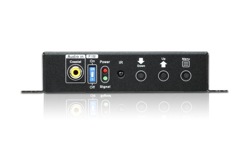 Aten Professional Converter VGA & 3.5mm Audio to HDMI Converter with Scaler - Image 2