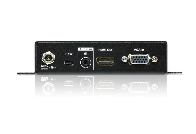 Aten Professional Converter VGA & 3.5mm Audio to HDMI Converter with Scaler - Image 3