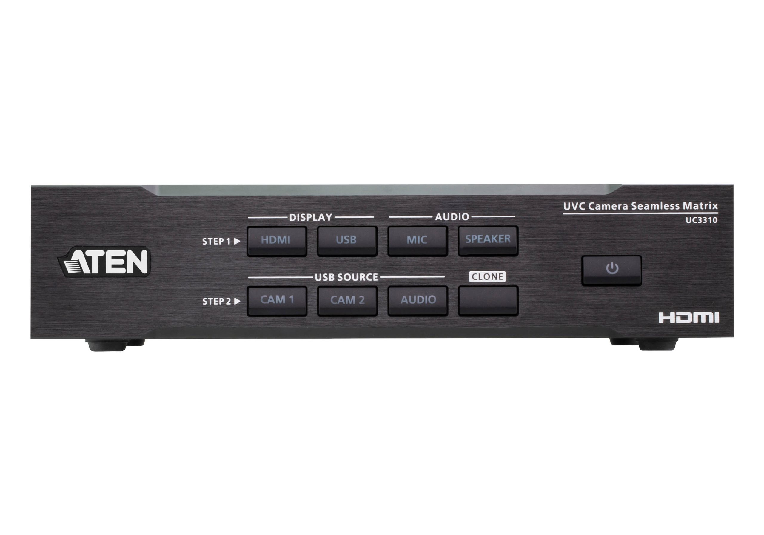 ATEN CAMLIVE MX UVC CAMERA SEAMLESS MATRIX WITH 2 X USB3.0 CAMERA INPUTS AND HDMI OUTPUT - Image 3