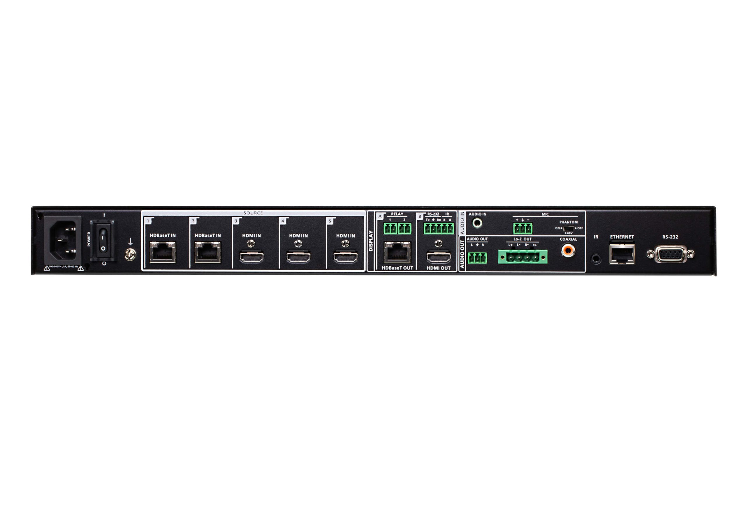 ATEN 5 X 2 TRUE 4K SEAMLESS PRESENTATION MATRIX SWITCH WITH CONTROL - Image 2