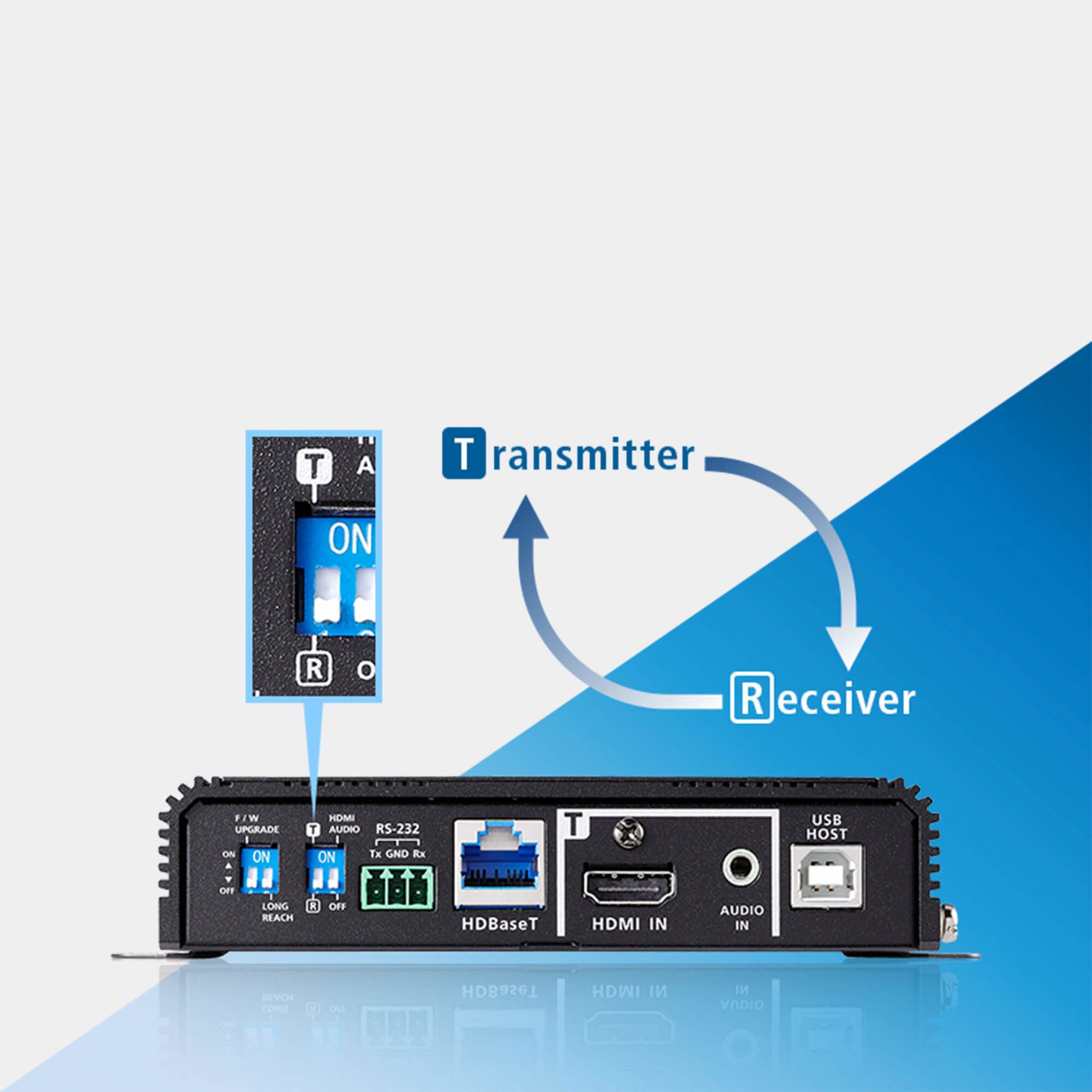 Aten True 4K HDMI / USB HDBaseT 3.0 Transceiver - Image 5
