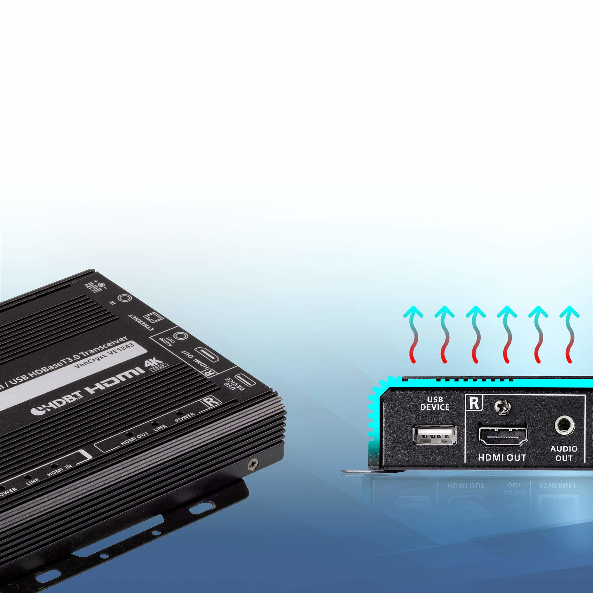 Aten True 4K HDMI / USB HDBaseT 3.0 Transceiver - Image 7