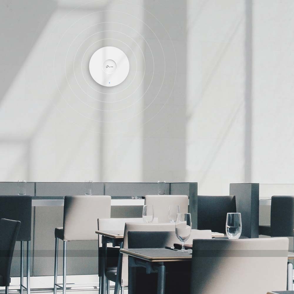 TP-Link EAP610 Omada AX1800 Wireless Dual Band Ceiling Mount Access Point, WiFi 6, 1201 Mbps 5GHz, Omada, Centralised Cloud, PoE+ Powered - Image 4