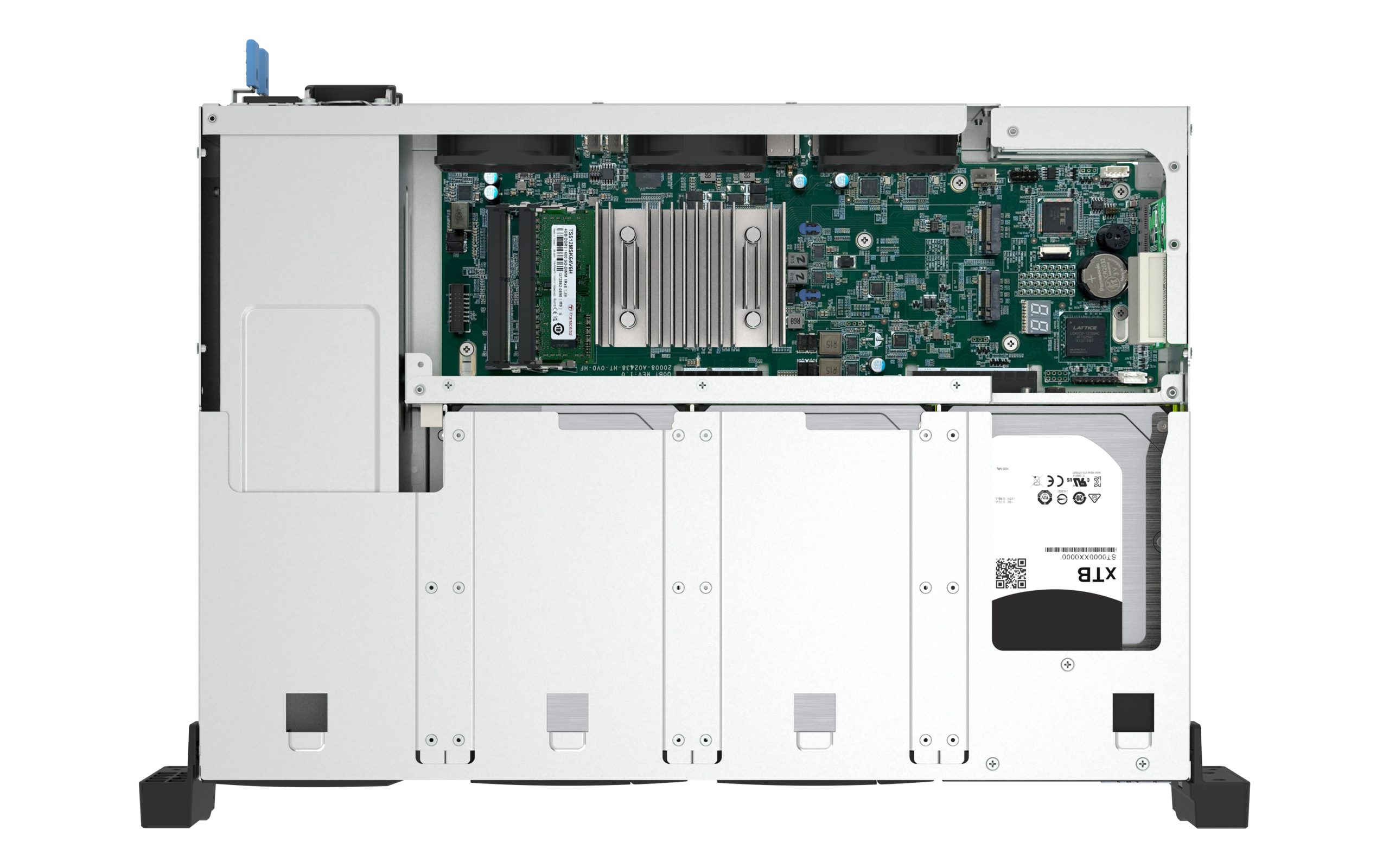 QNAP TS-855eU-RP-8G, 2U short-depth rackmount NAS with 8-core computing power, Intel Atom C5125 8-core processor, 2.8GHz, 8 GB SODIMM DDR4 (1x 8 GB), 3 Yrs WTY - Image 5
