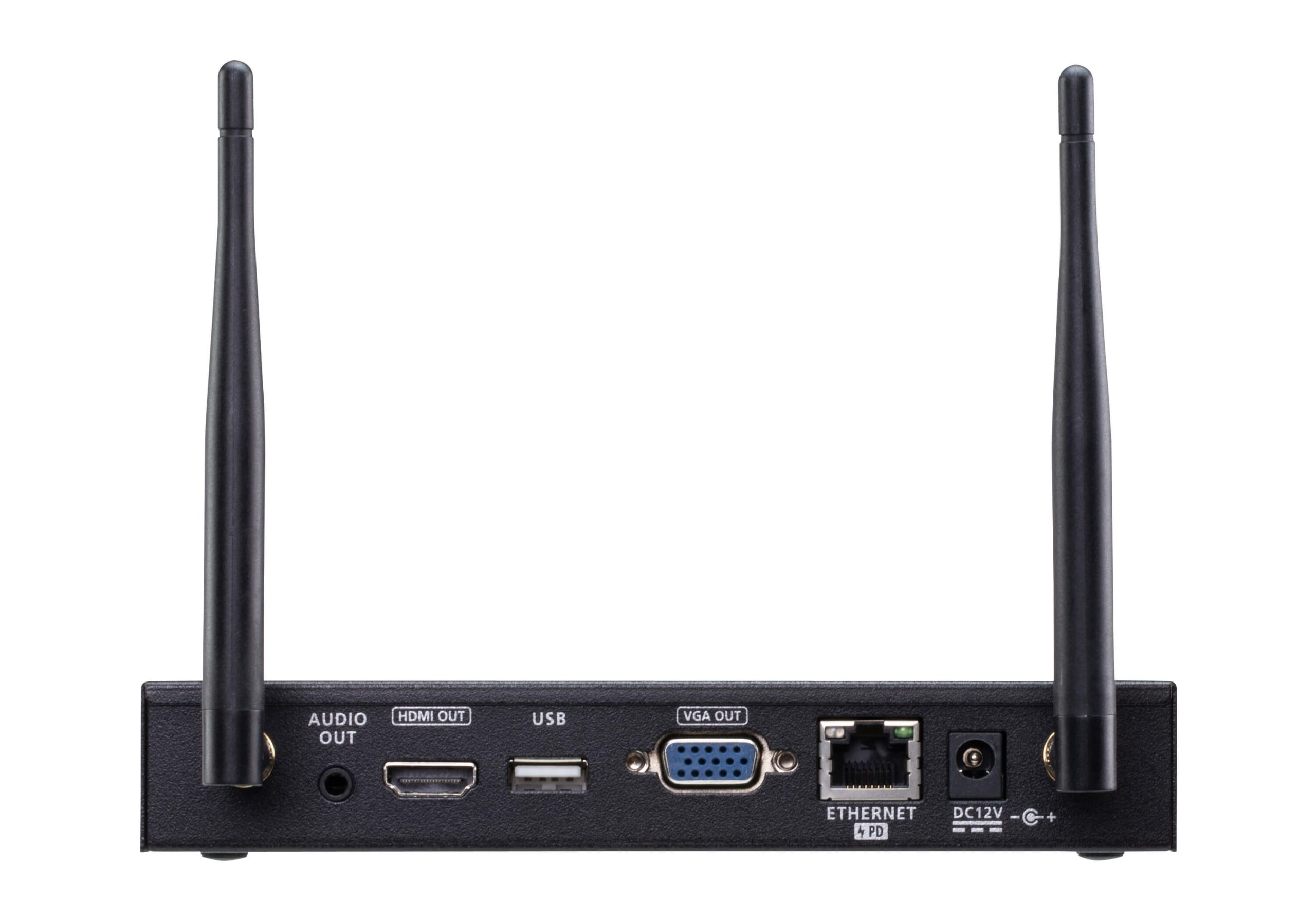 ATEN DUAL-VIEW 4K PRESENTATION SWITCH WITH POE AND USB TOUCH BACK - Image 3