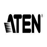 Aten Desktop KVMP Switch 4 Port Dual Display VGA w/ audio, 4x Custom KVM Cables Included, 2x USB Port, Selection Via Front Panel