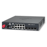 Cambium cnMatrix TX1012-P-DC, DC Powered Intelligent Ethernet PoE Switch, 8 x 1Gbps, and 4 SFP+, no pwr cord