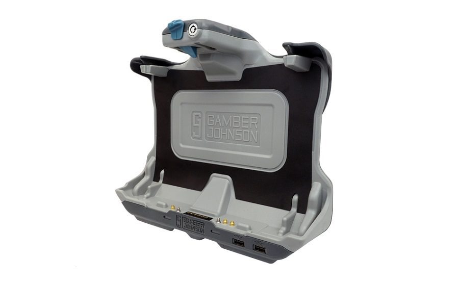 Getac UX10 - Gamber Johnson, 7160-1813-03, Vehicle Dock, with Tri Pass-through (ex. vehicle adapter) (**)