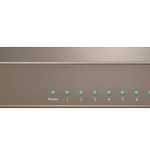 IP-COM (G1008) 8-Port Gigabit Unmanaged Desktop Switch, 4kv lightning protection