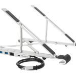 Targus Portable Stand & Dock +integrated Dock -usb-c Input, Display Port 1.2 Alt Mode Pd (AWU100005GL)