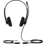 Yealink (YHS34 Lite Dual) Wideband Headset for Yealink IP Phone, Dual, QD Cord, RJ9 Headset Jack & Foamy Ear Cushion