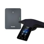 Yealink (CP935W-Base) CP935W Wireless IP Conference Phone, 4" Multi-Touch Screen, DECT, Built-in Microphone, Wi-Fi, Bluetooth, includes CP935W and W70B Base Sta