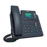 Yealink (SIP-T33G) 4 Line IP Phone, 2.4" Pixel Color Display with Backlight, does not include power supply
