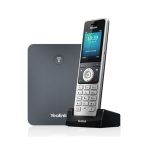 Yealink (W76P) Wireless DECT Solution, includes 1x W70B Base Station, 1x W56H Handset, Base Stand, USB Charger Cradle, Cable, Belt Clip, Rechargeable Battery an