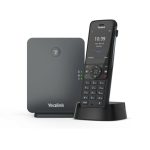Yealink (W78P) Wireless DECT Solution, 2.4" Color Screen, includes 1x W70B Base Station, 1x W78H Handset with Belt Clip, Base Stand, Cable, Rechargeable Battery