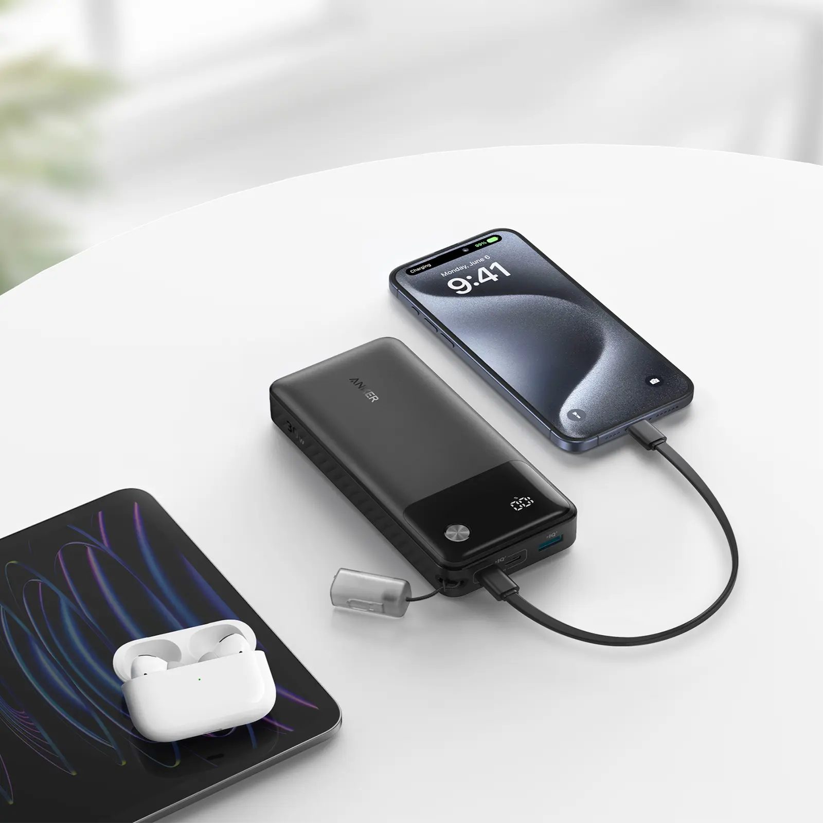 ANKER 20K 30W POWER BANK (BLACK) - Image 5