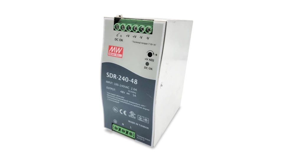 Allied Telesis 48v 240W Single Output Industrial DIN RAIL Power Supply - Image 3