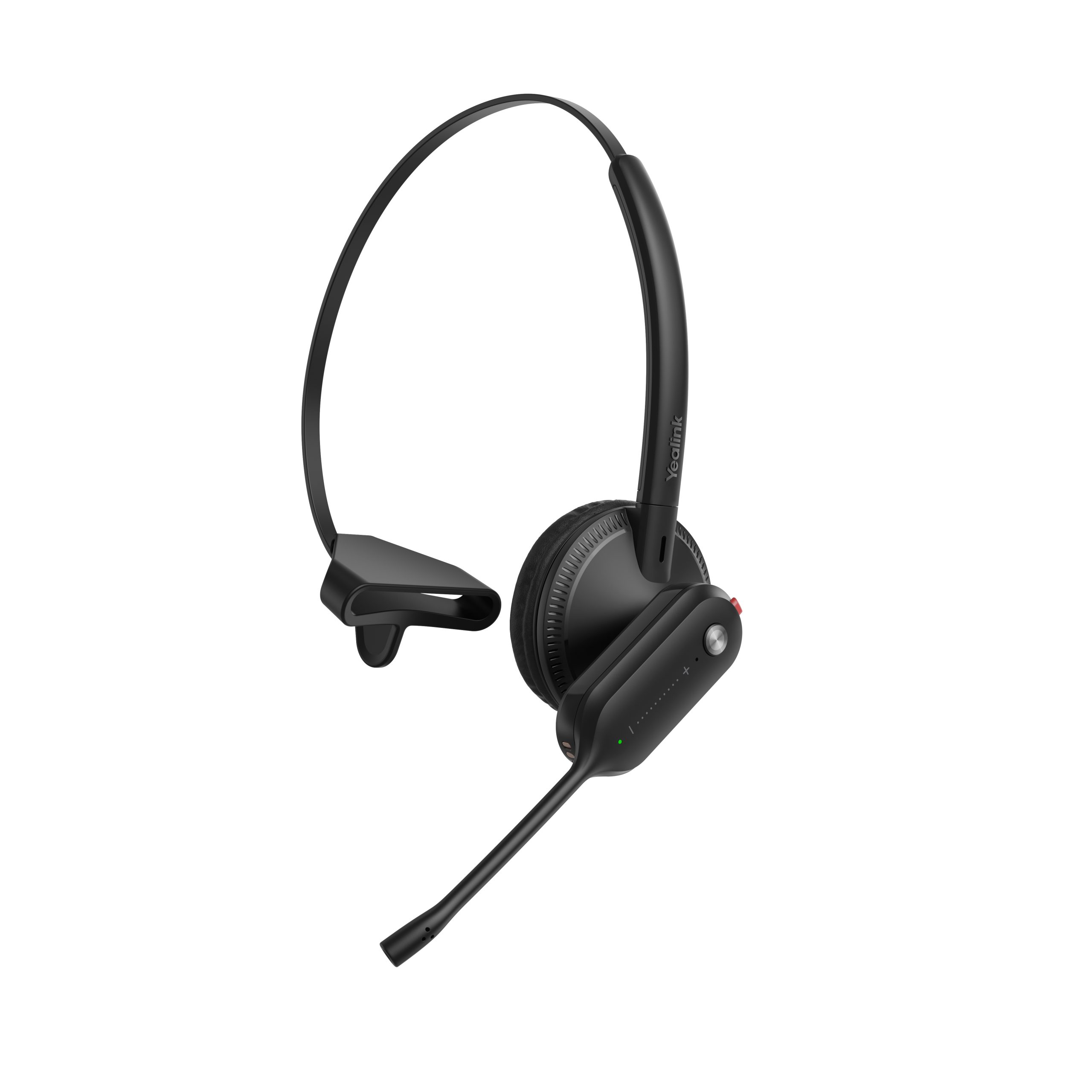 YEALINK DECT WIRELESS (WH63-E2) UC CONVERTIBLE HEADSET WITH BASE, 2.5MM, RINGER - Image 5