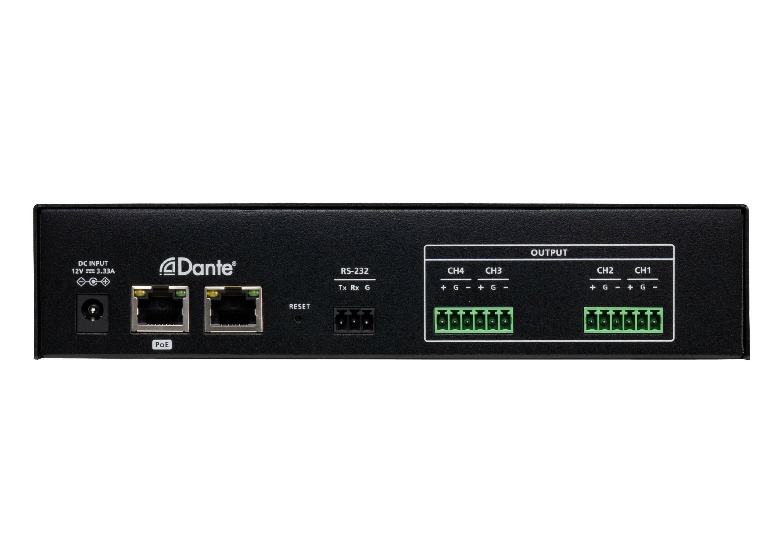 ATEN DSP MIXER WITH 4-CHANNEL DANTE INPUT AND POE SUPPORT - Image 2