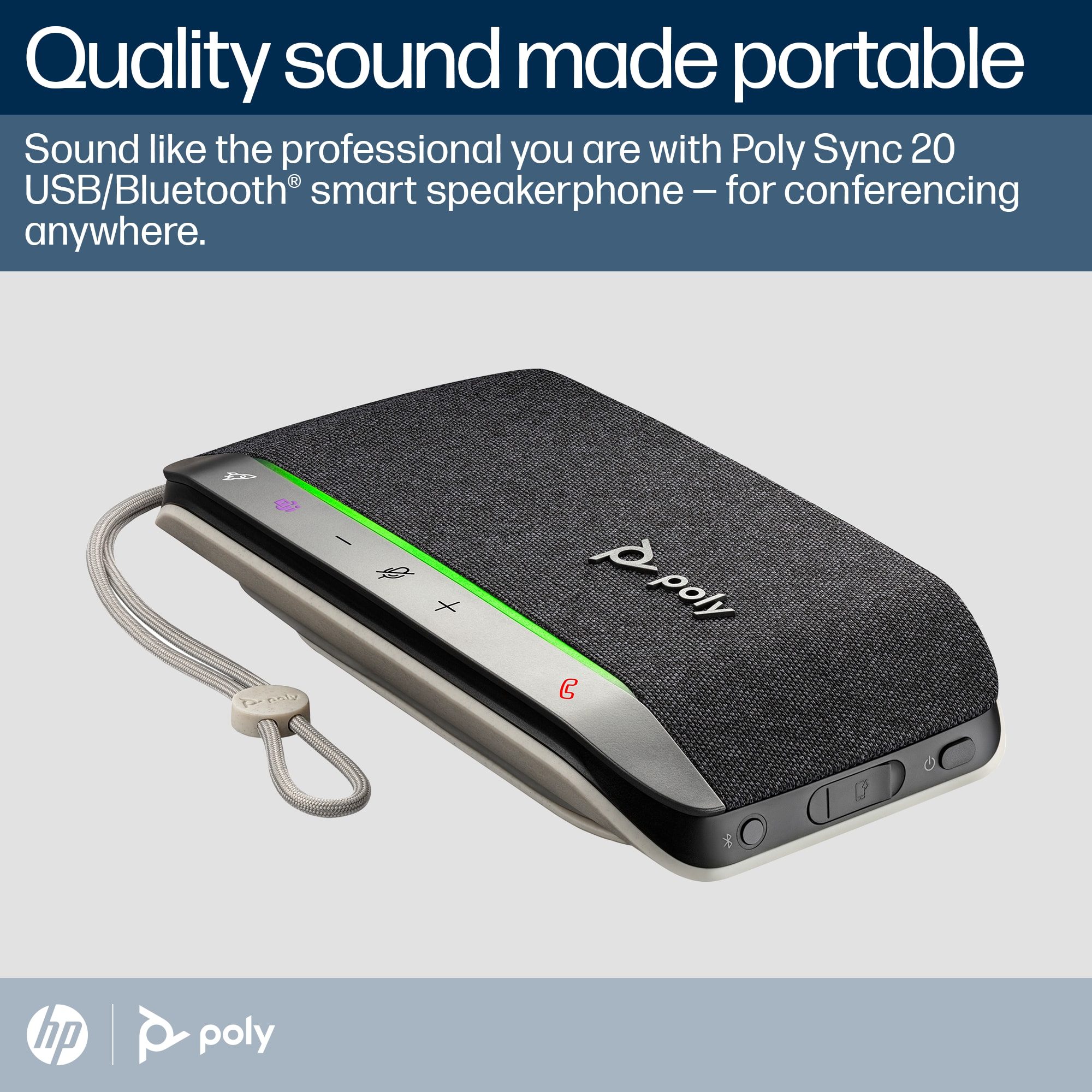 Poly Sync 20+M SP +USB-A to C +BT700+Pch - Image 11