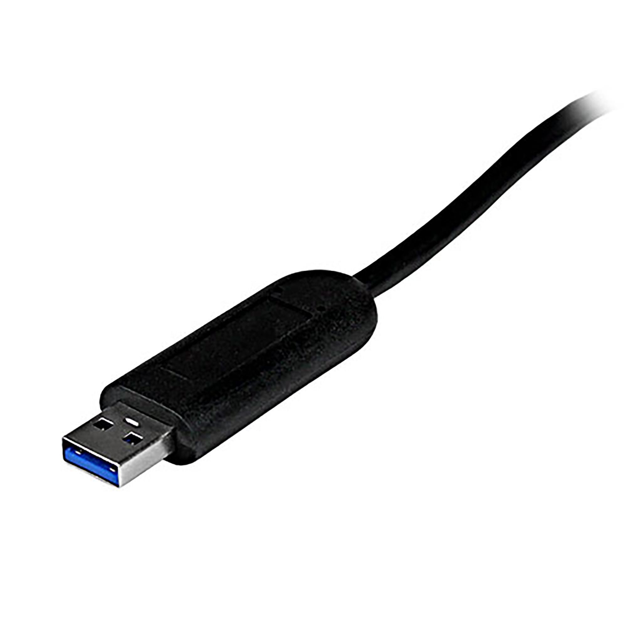 4 Port SuperSpeed Portable USB 3.0 Hub - Image 5