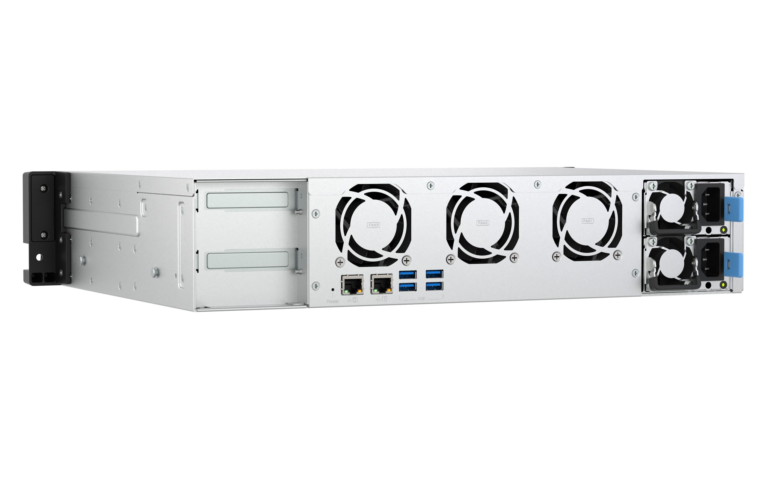 QNAP TS-855eU-RP-8G, 2U short-depth rackmount NAS with 8-core computing power, Intel Atom C5125 8-core processor, 2.8GHz, 8 GB SODIMM DDR4 (1x 8 GB), 3 Yrs WTY - Image 9