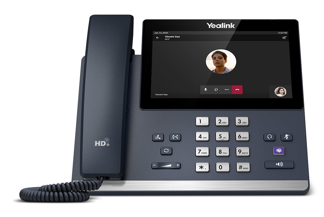 YEALINK (MP56) DESKTOP PHONE WITH HANDSET, 7" TOUCH SCREEN, MS TEAMS 2nd GEN - Image 6