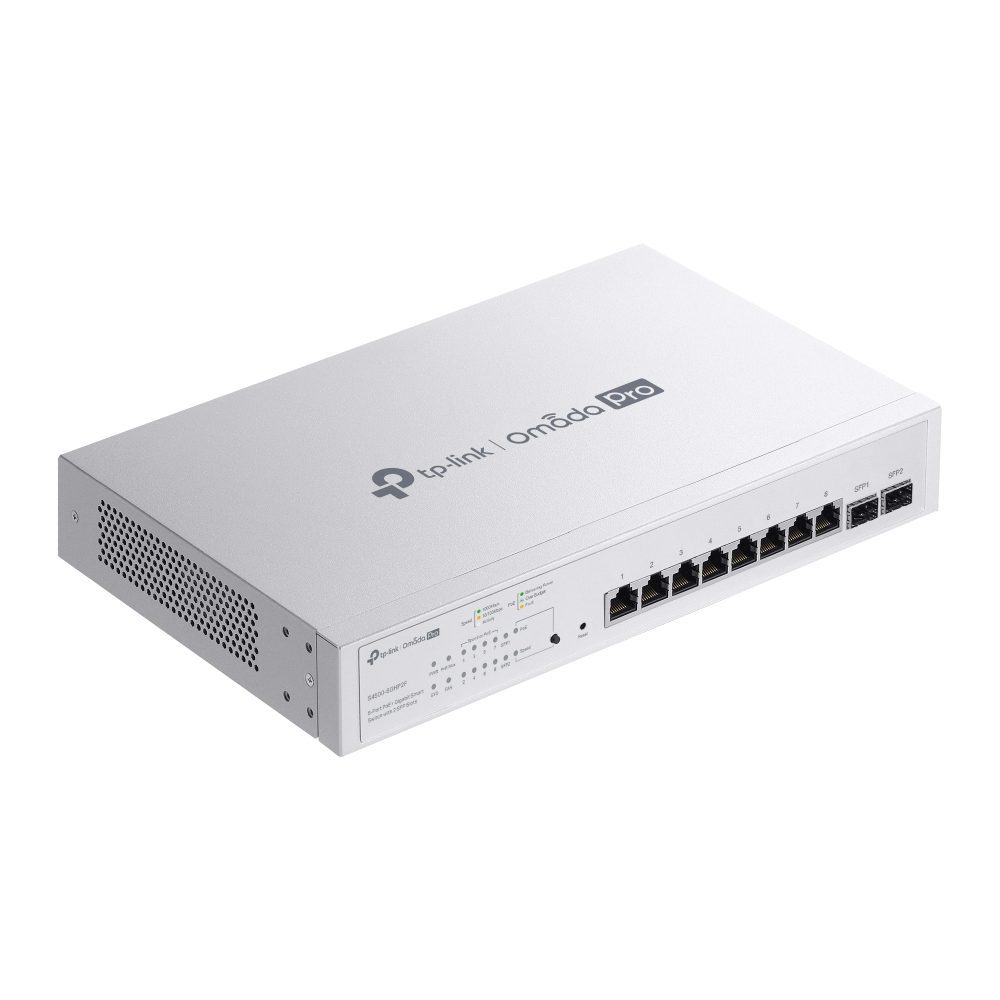 TP-LINK OMADA PRO 8-PORT GIGABIT SMART SWITCH, POE+(8), SFP(2), 150W, 5YR - Image 5