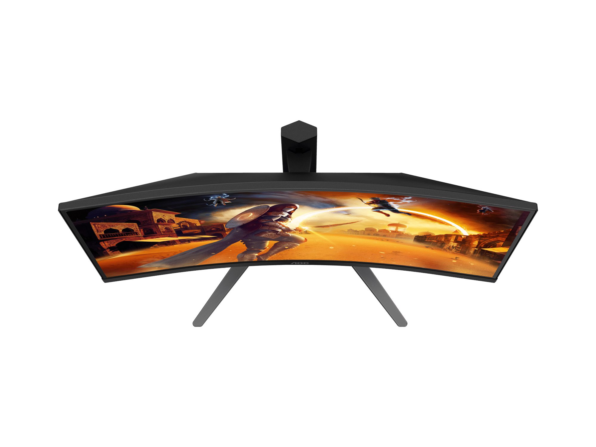 AOC 27' 2K Curved 0.5ms 180Hz, 2560x 1440 Adaptive Sync, HDMI 2.0 × 1,DisplayPort 1.4 × 1, Gaming Monitor (LS) - Image 9