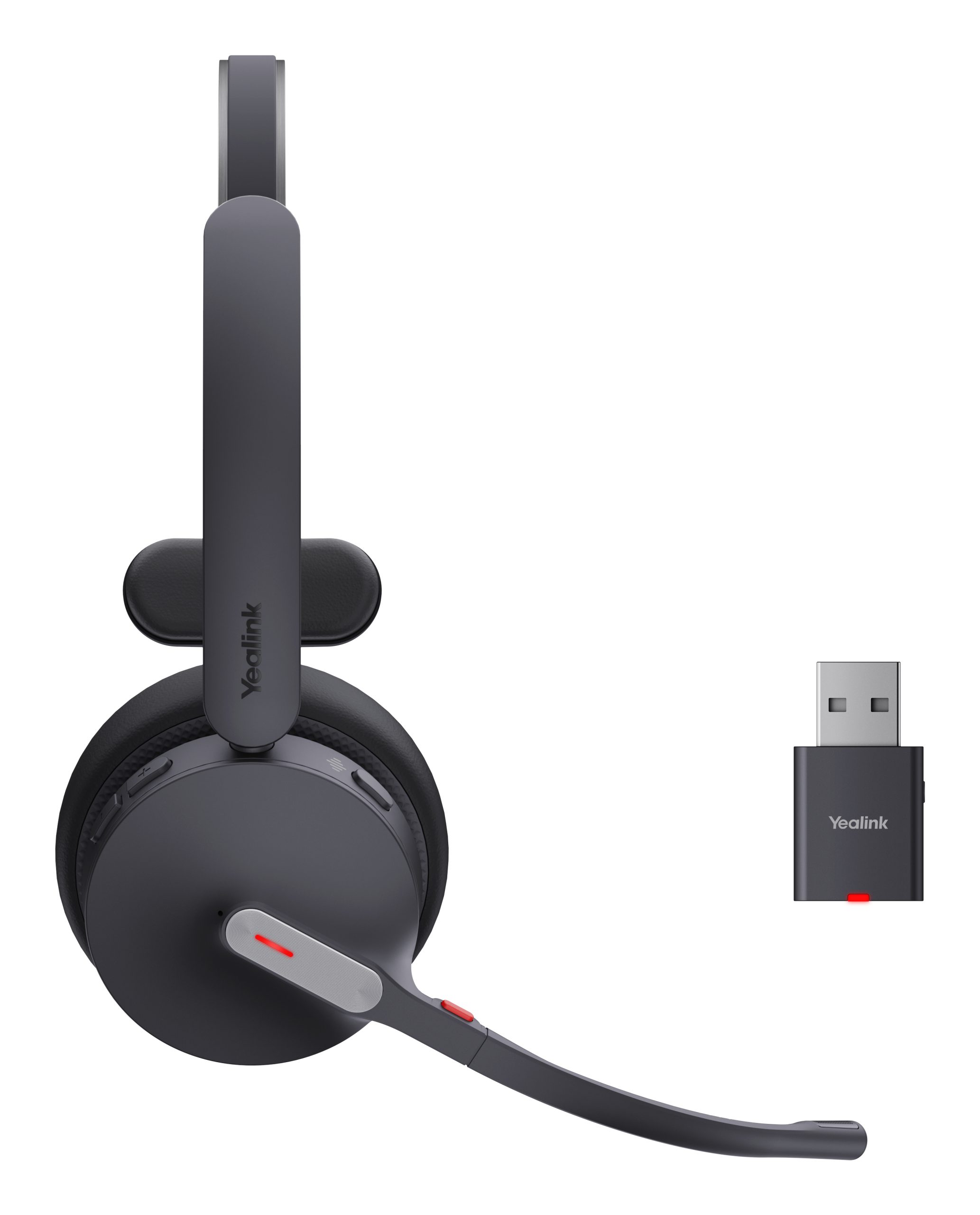 YEALINK BLUETOOTH DECT (WH64) UC MONO HYBRID HEADSET, WDD60 DECT DONGLE, NO BASE STATION - Image 3