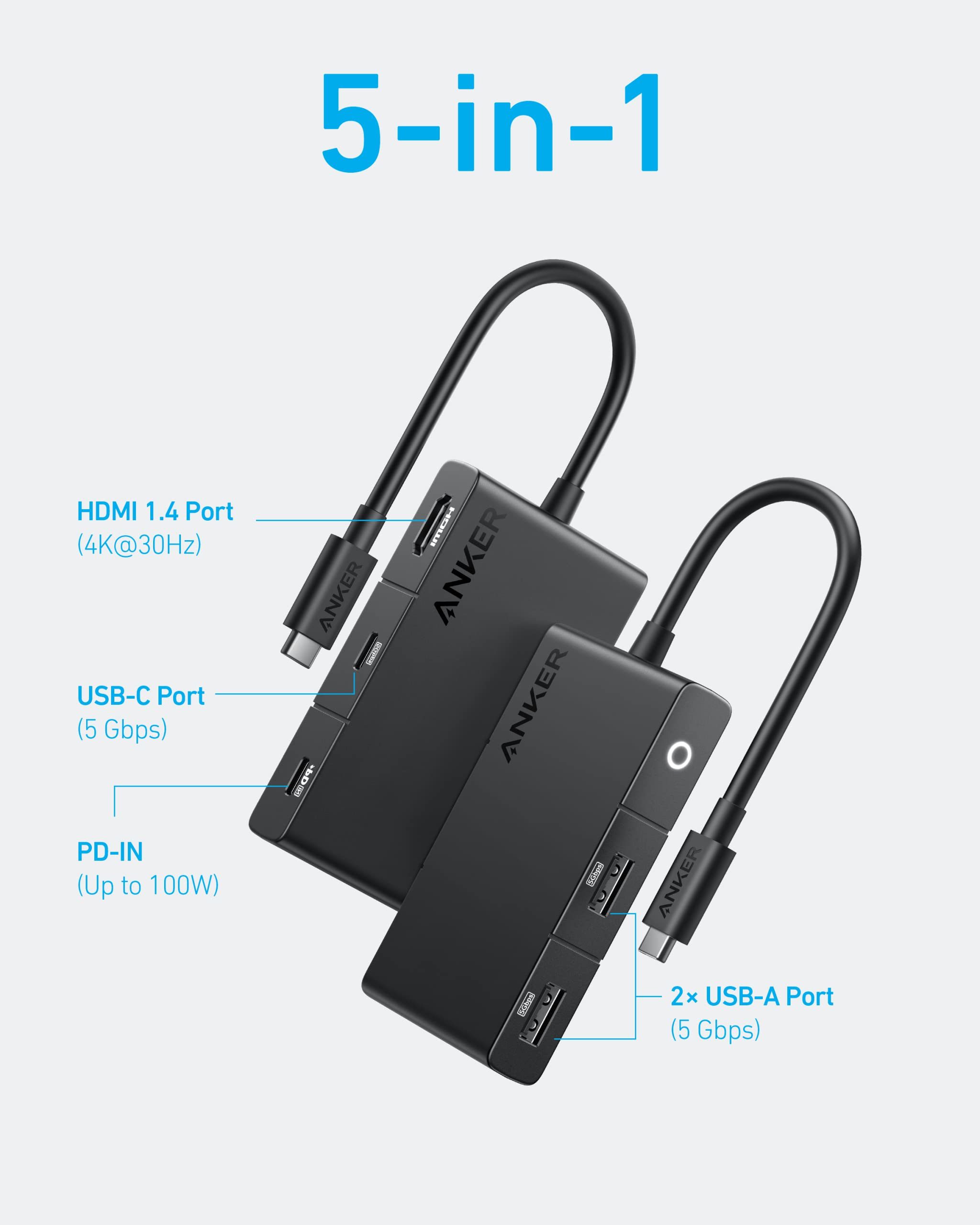ANKER 332 5-IN-1 USB-C HUB WITH 4K HDMI - Image 6