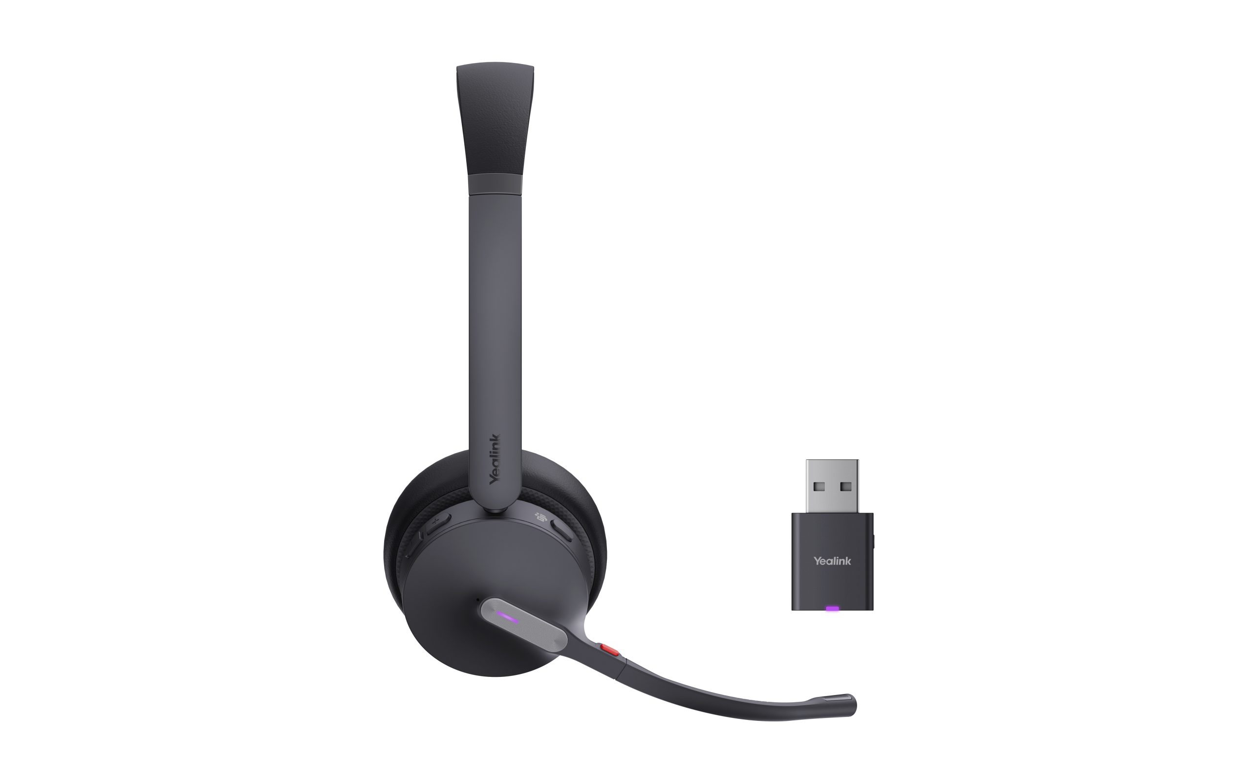 YEALINK BLUETOOTH DECT (WH64) MS STEREO HYBRID HEADSET, WDD60 DECT DONGLE, NO BASE STATION - Image 4