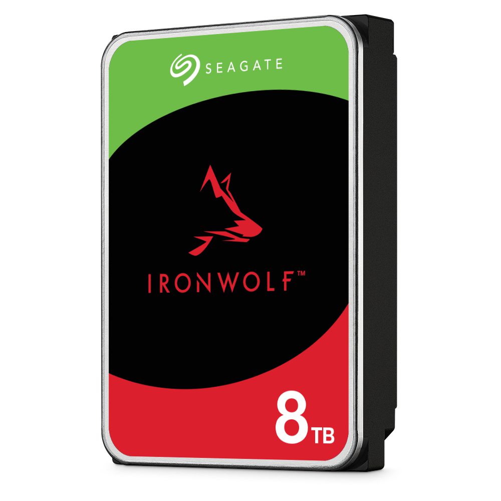 Seagate 8TB 3.5' IronWolf, SATA 6.0Gb/s, NAS 24x7, CMR, max. STR OD 202MB/s, 5400 RPM, 256MB Cache, HDD, 3Years Warranty (ST8000VN002) - Image 3