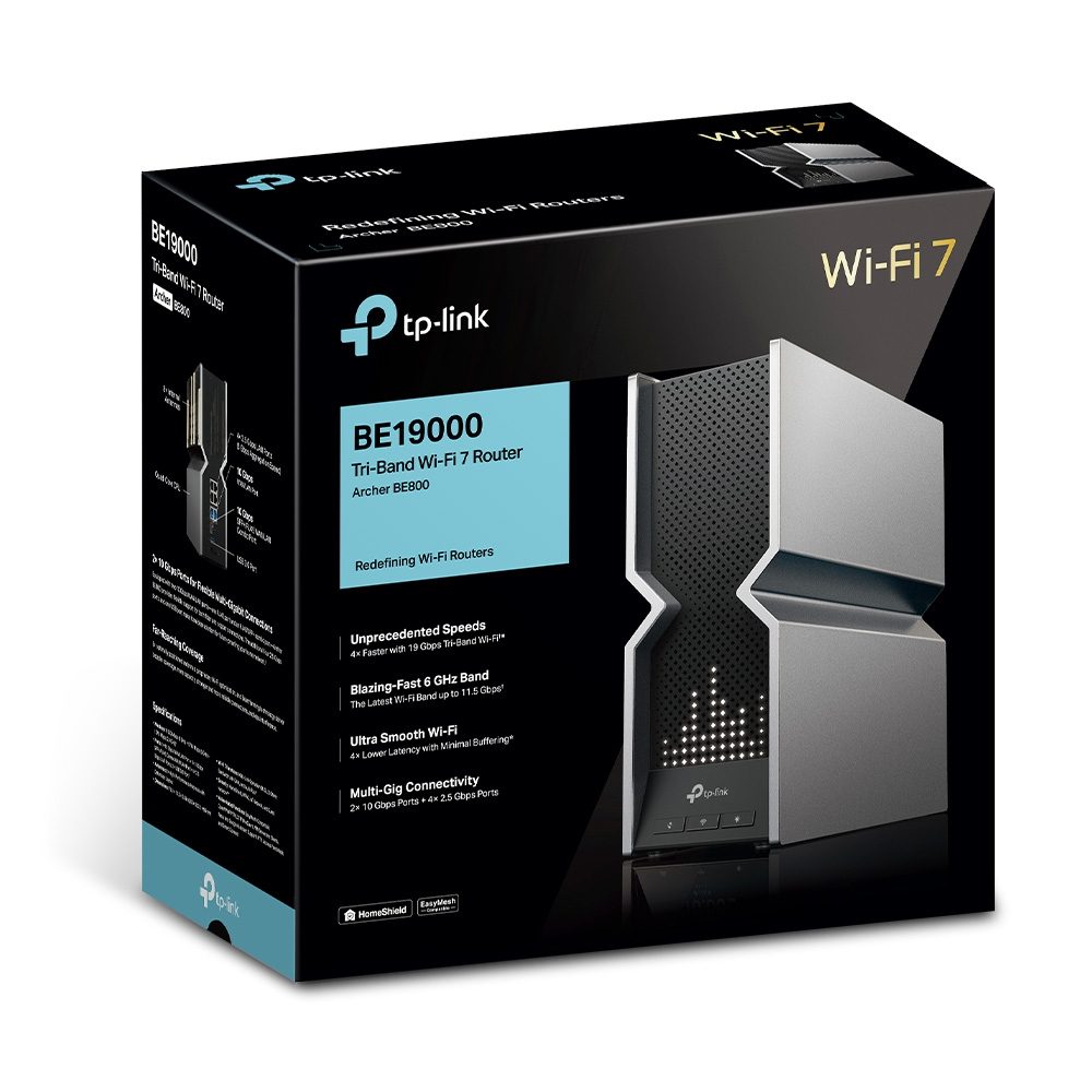 TP-Link BE19000 Tri-Band Wi-Fi 7 Router (Archer BE800) - Image 10