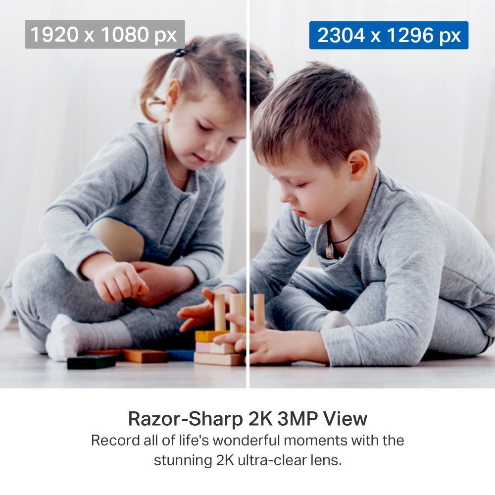 TP-Link Tapo C211 Pan/Tilt Home Security Wi-Fi Camera, 2K 3MP, 2-Way Audio, Night Vision up to 30 Ft, Privacy Zone - Image 8