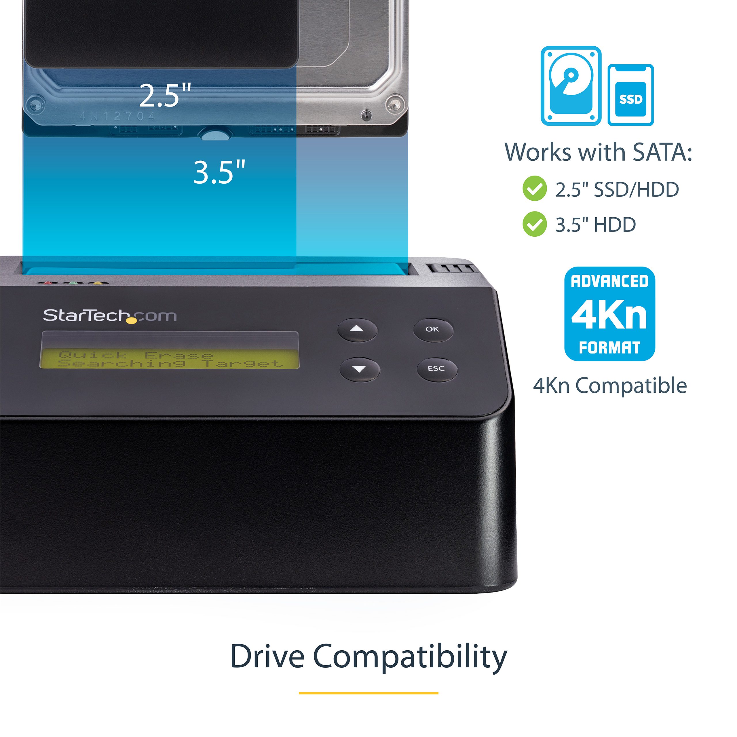 SATA Drive Eraser and Dock - 4Kn Support - Image 13
