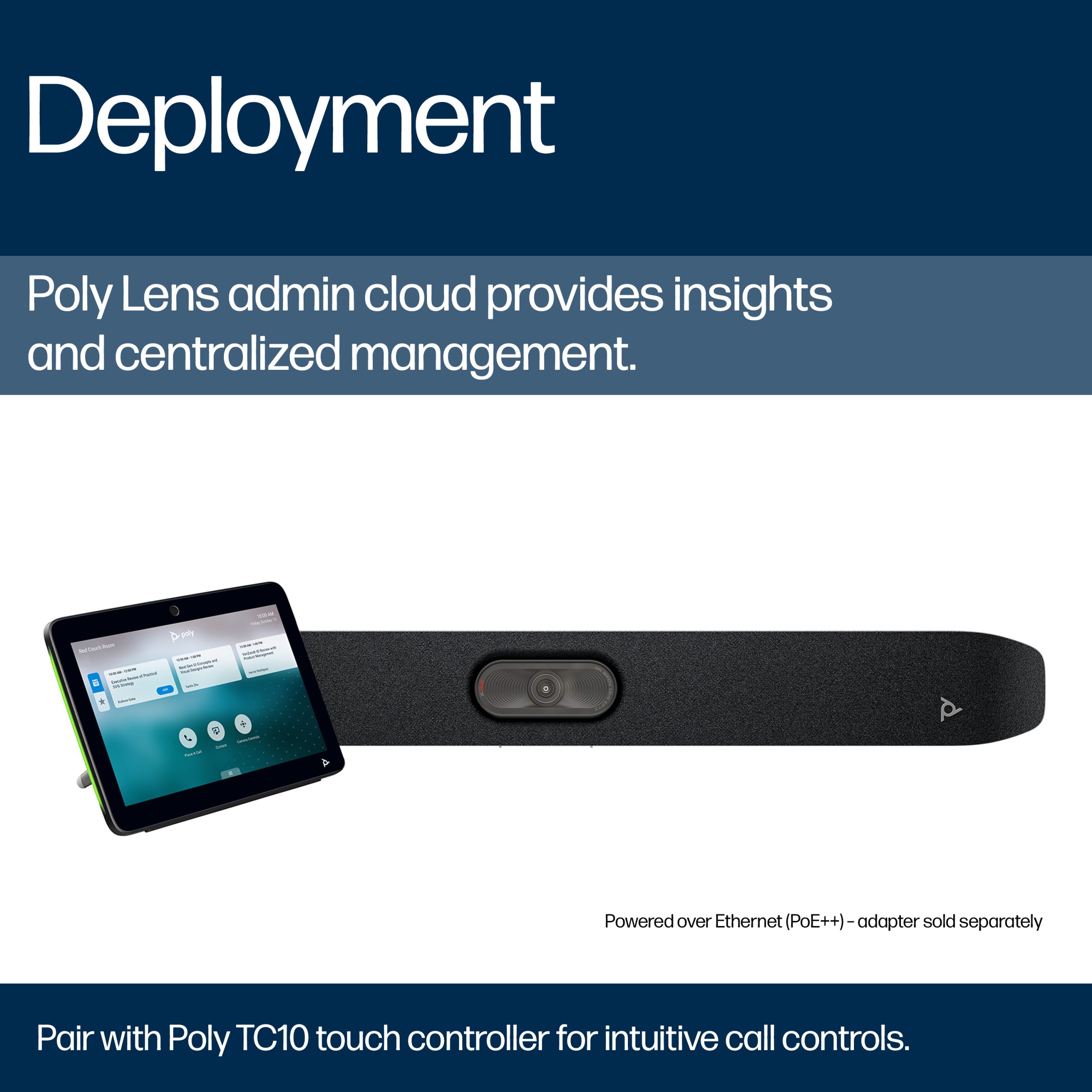 POLY STUDIO X32 ALL-IN-ONE VIDEO BAR - Image 10