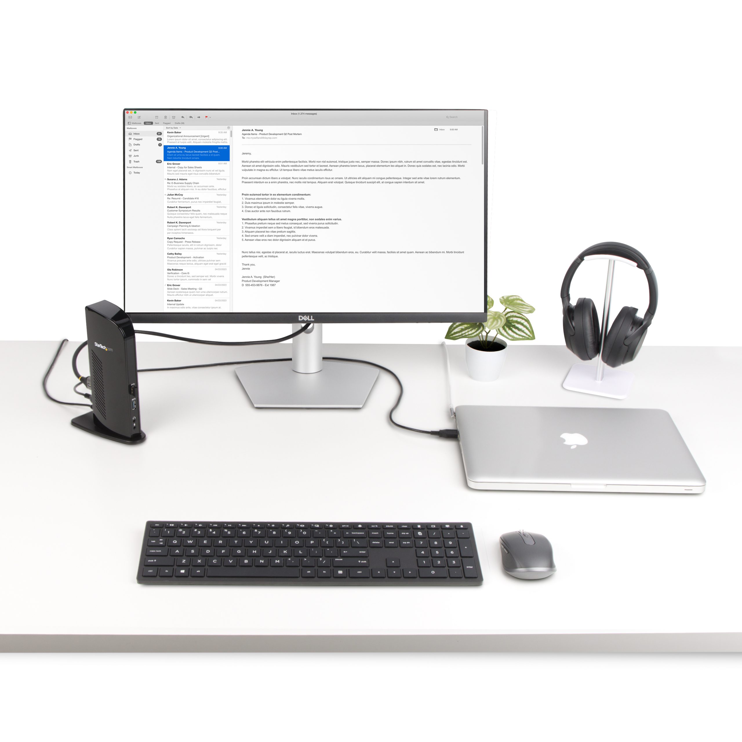 HDMI DVI USB 3.0 Laptop Docking Station - Image 16