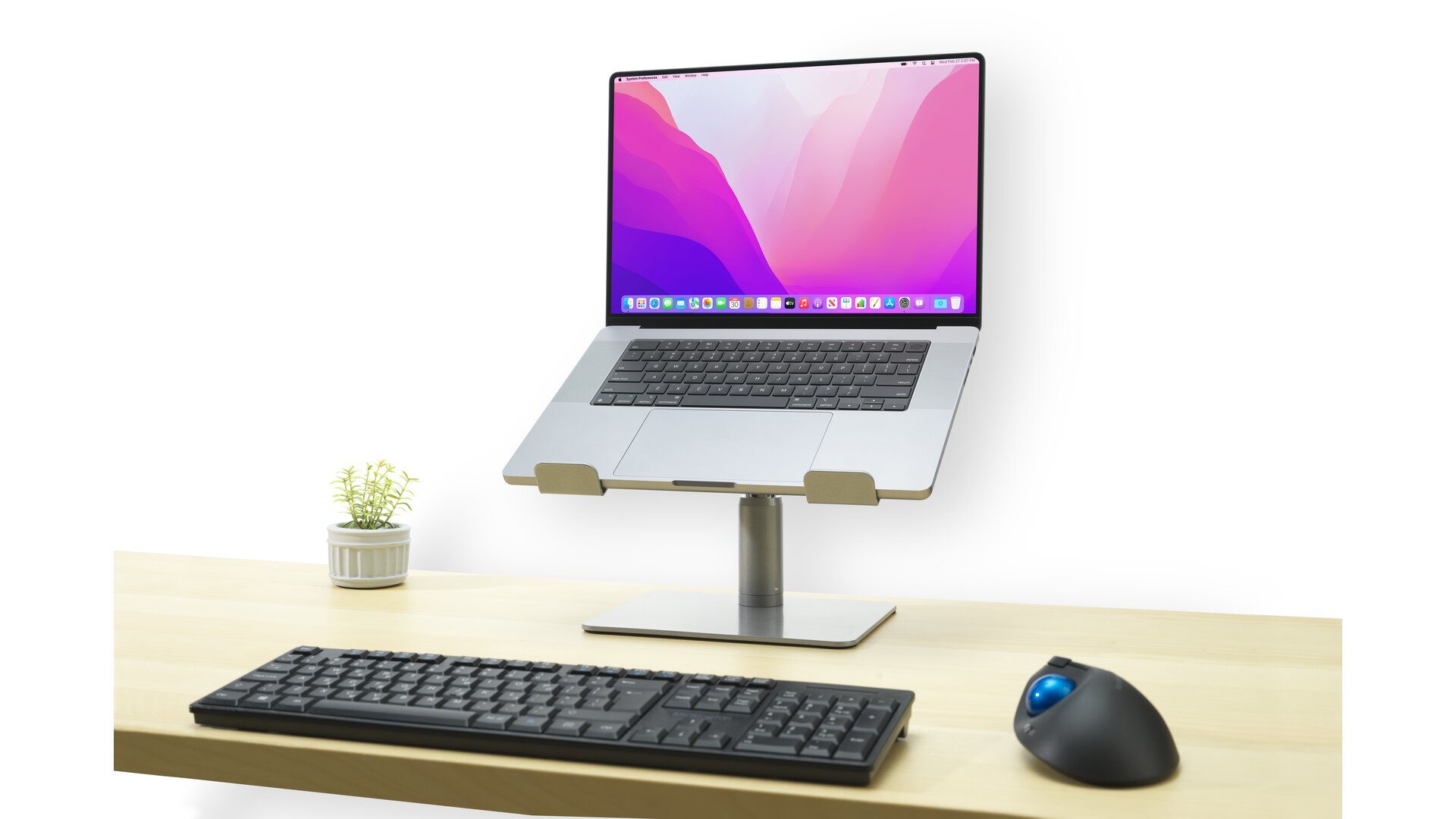 Universal Tabletop Aluminum Laptop Riser - Image 14