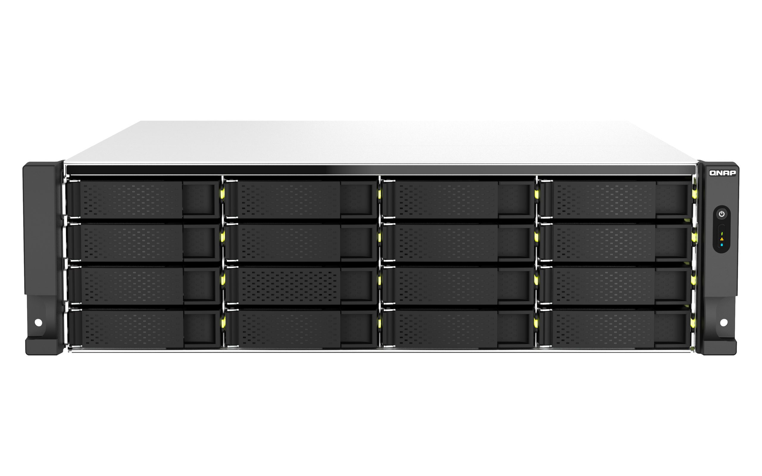 QNAP TS-h2287XU-RP-E2336-32G, 22-Bay 3U rackmount NAS, Intel Xeon E-2336 6 cores/12 threads 2.9 GHz processor (boost up to 4.8 GHz), 32 GB ECC DDR4, 3 Yrs WTY